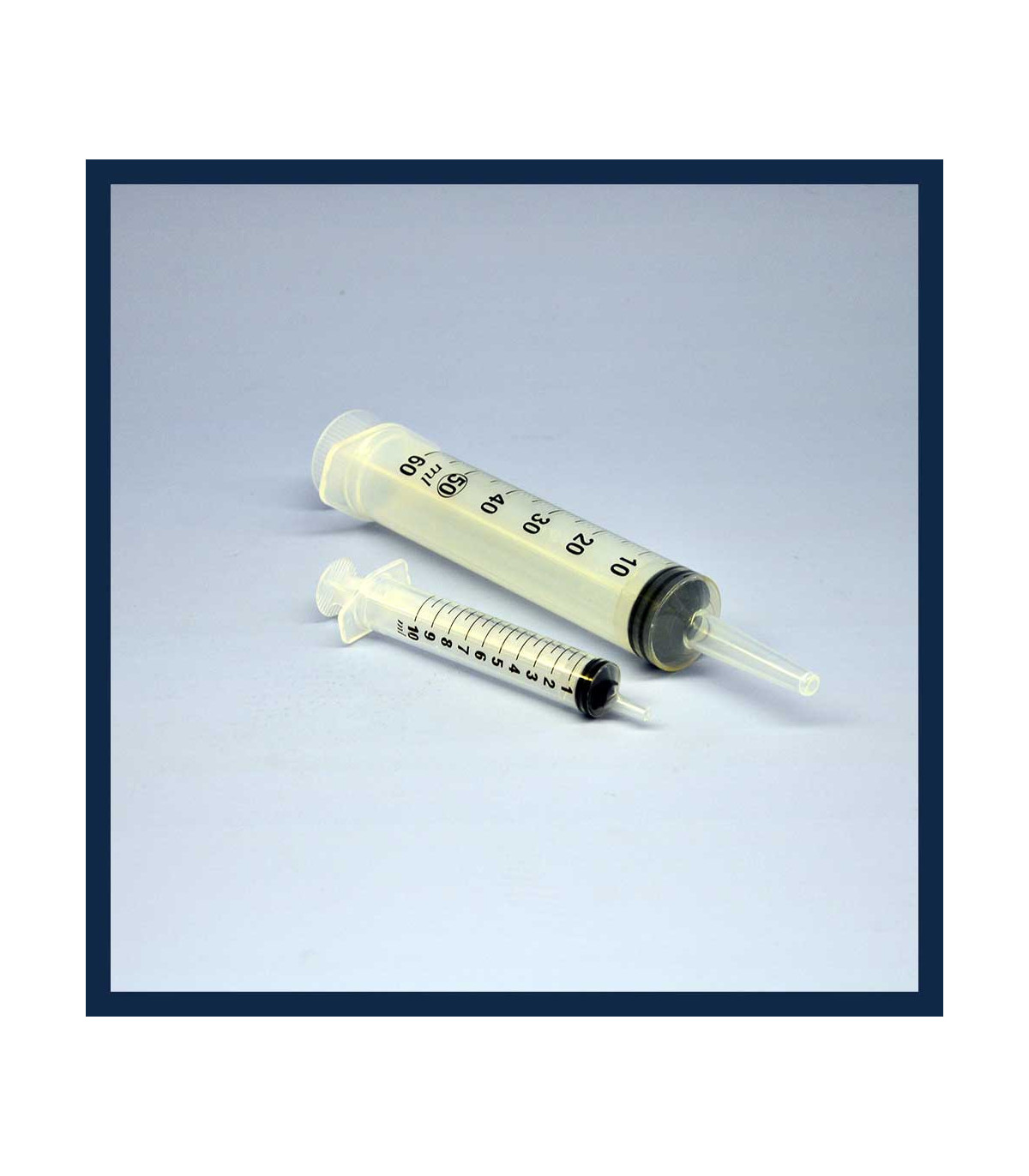 kit de seringues de dosage réutilisables 50ml et 10ml