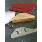 Self-adhesive abrasive spares for sanding block - Teakdecking Systems (sold by 15)